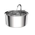 Automatic Stainless Steel Pet Water Fountain - USB Electric, Mute Design with Filter for Cats and Dogs
